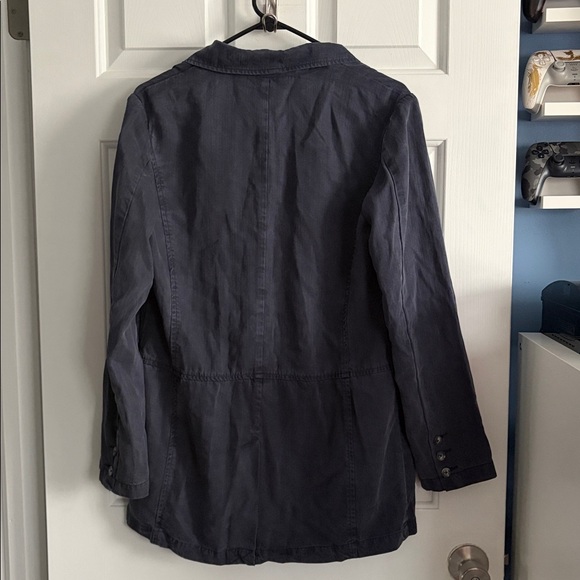 Sundance Women’s Chambray Utility Jacket Gray Size S - Picture 5 of 5